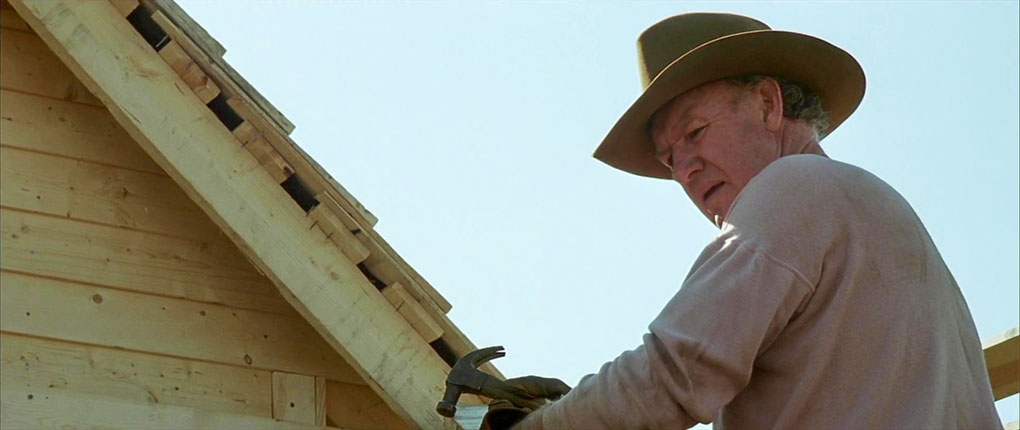 Hackman as Little Bill in Unforgiven