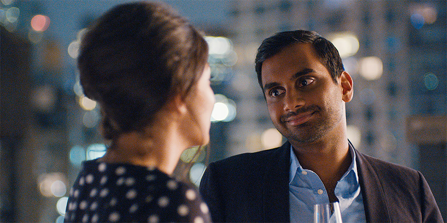 Alessandra Mastronardi and Aziz Ansari in Master of None