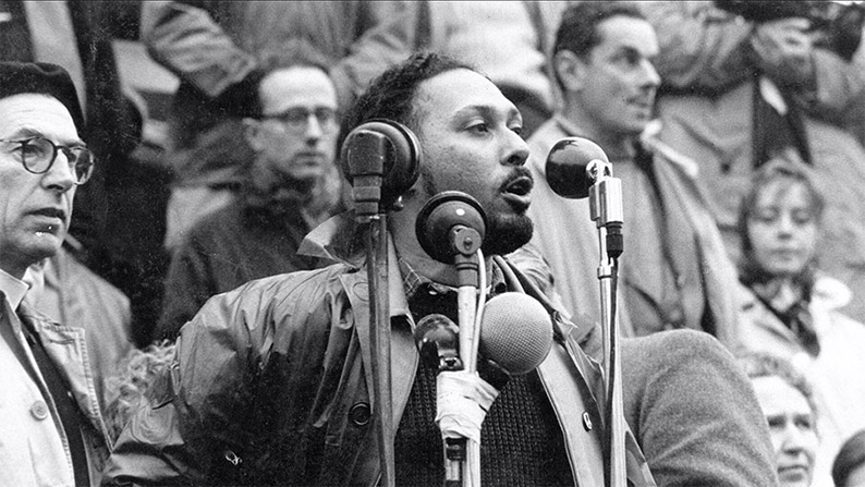 A still from the film The Stuart Hall Project