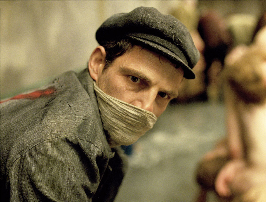 Géza Röhrig in Son of Saul