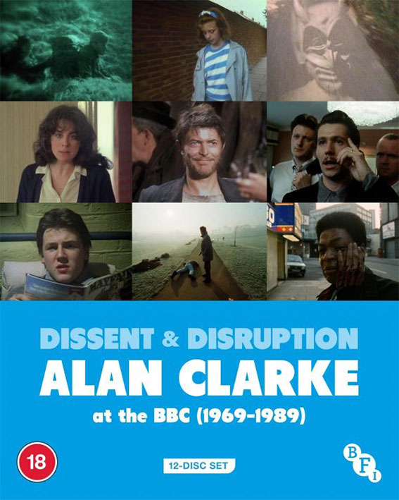 Alan Clarke at the BBC (1969-1989) Blu-ray cover art