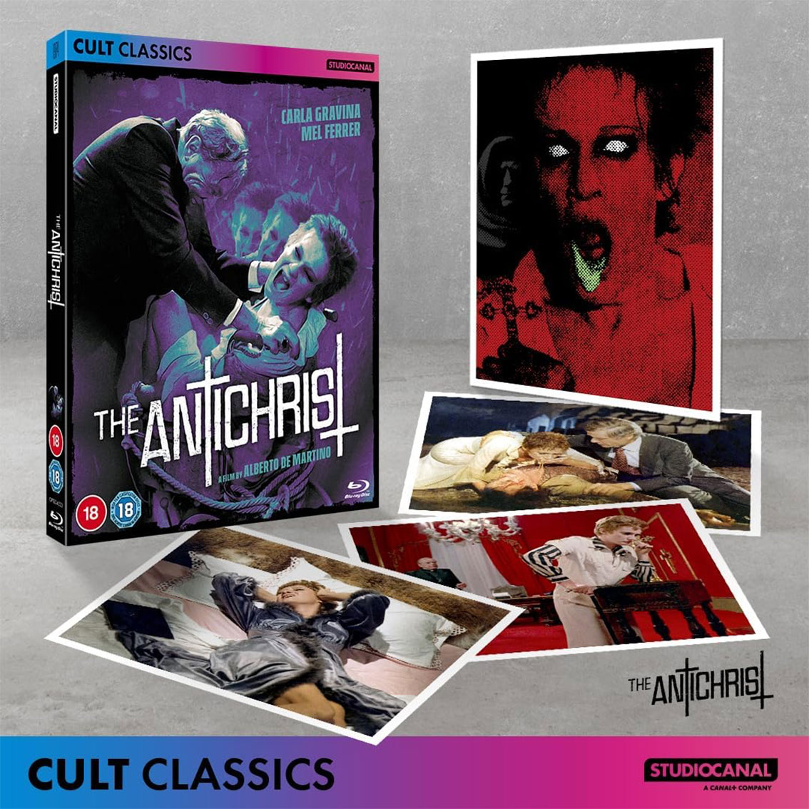 The Antichrist Blu-ray pack shot