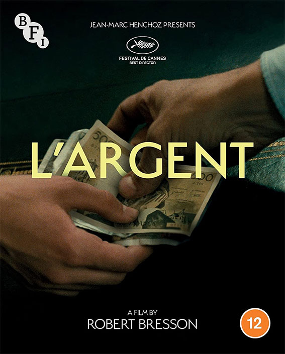 L'argent Blu-ray cover art