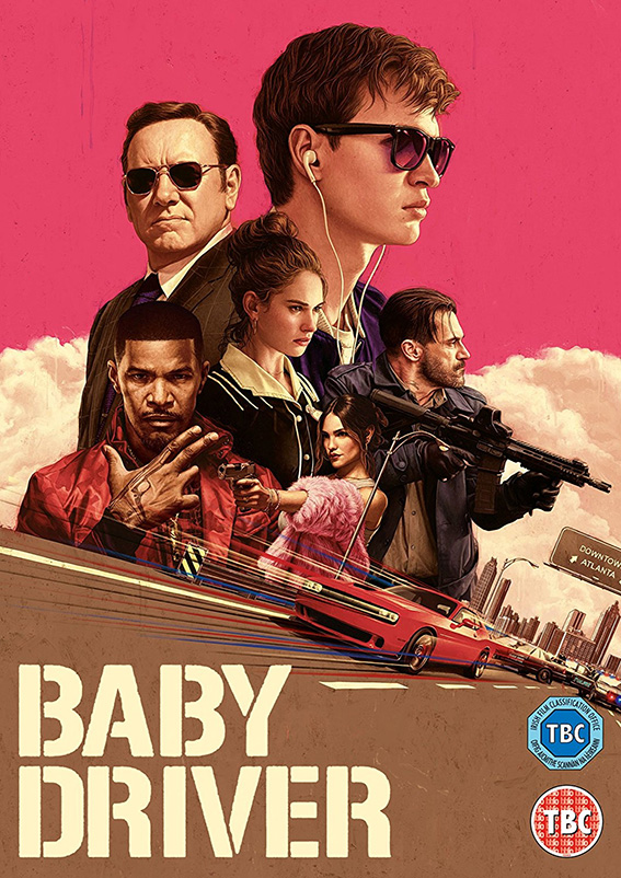 Baby Driver DVD cover