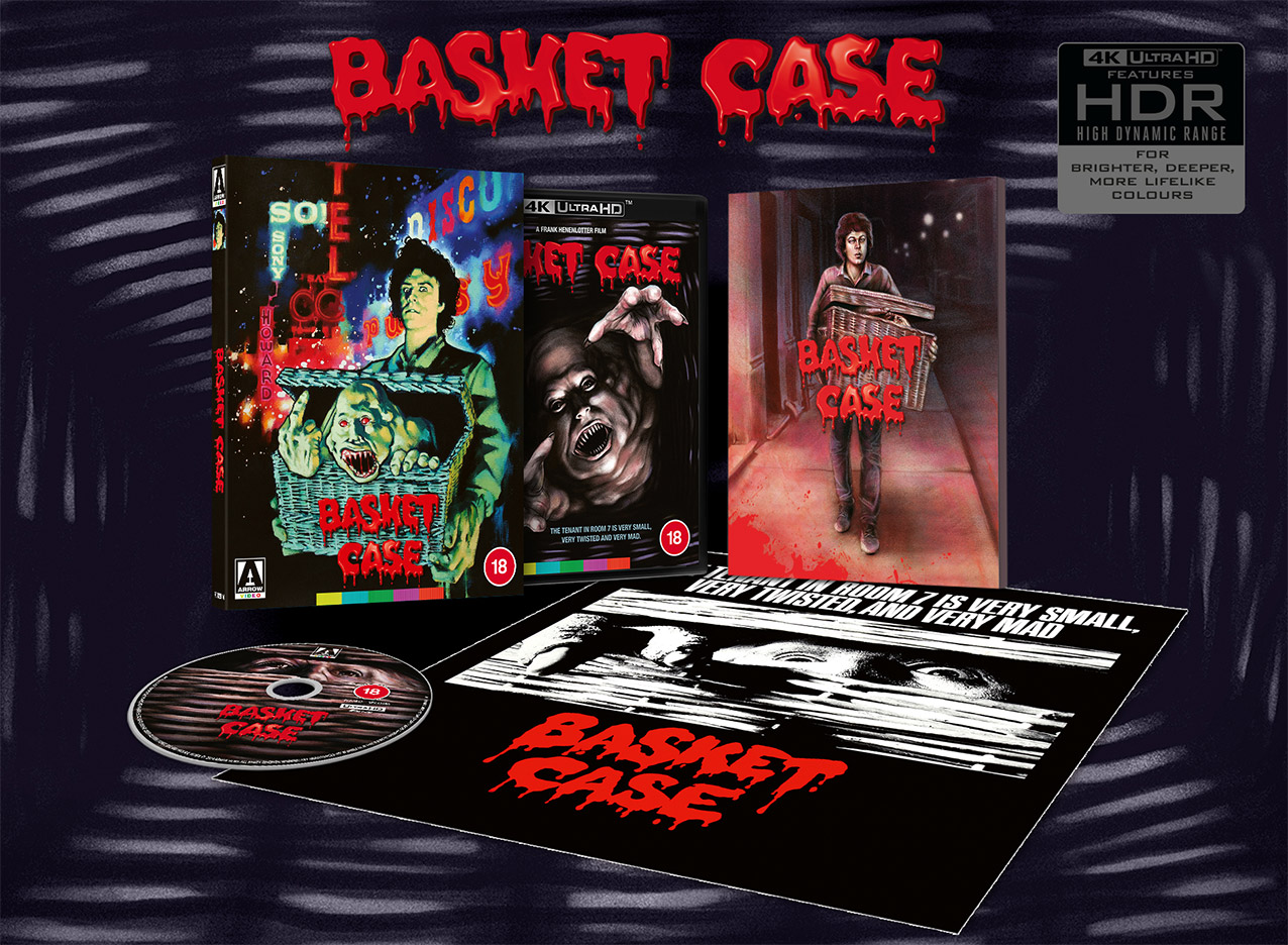 Basket Case UHD pack shoit Arrow Store exclusive