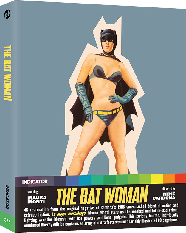 The Bat Woman Blu-ray cover art