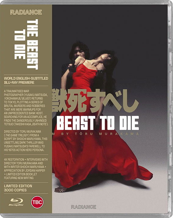 The Beast to Die Blu-ray cover art