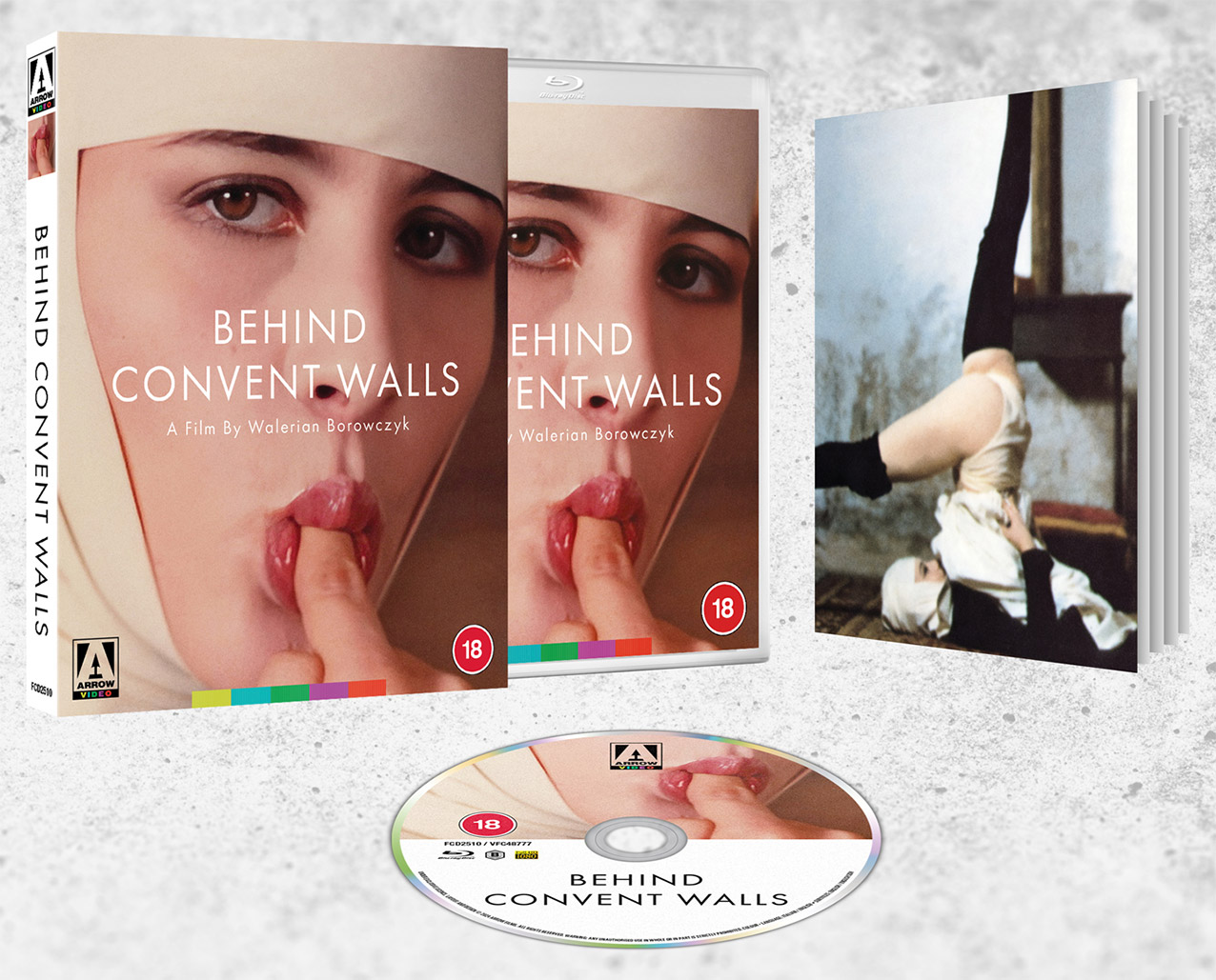 Behind Convent Walls Blu-ray pack shot