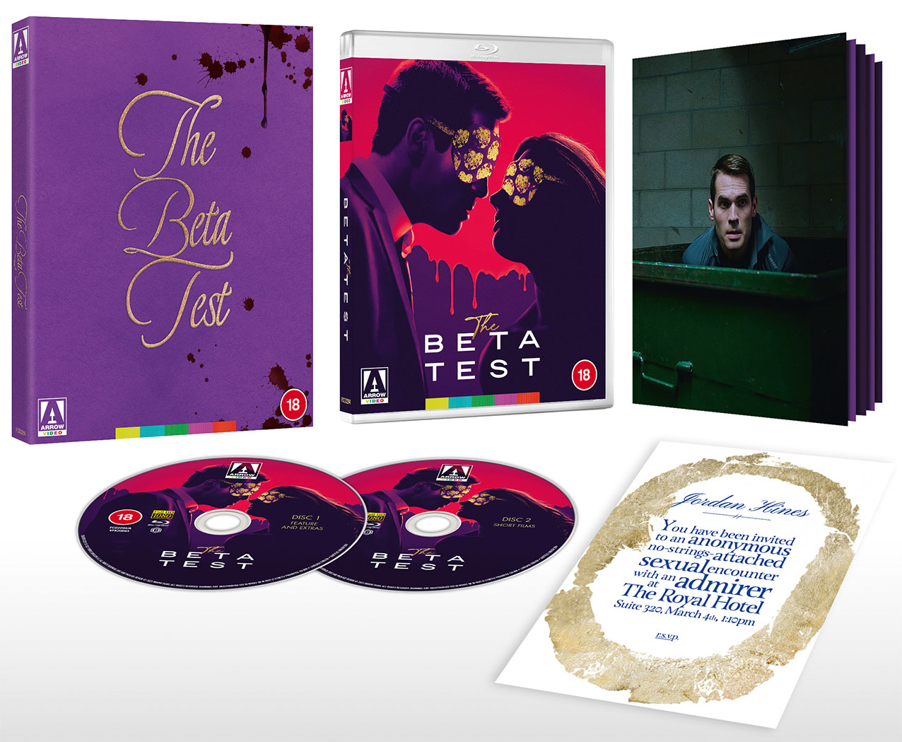 The Beta Test Blu-ray pack shot