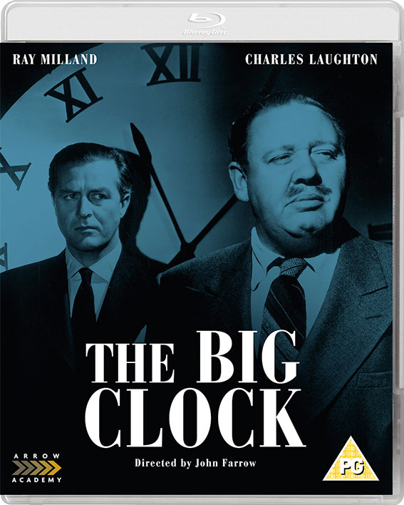 The Big Clock Blu-ray cover art