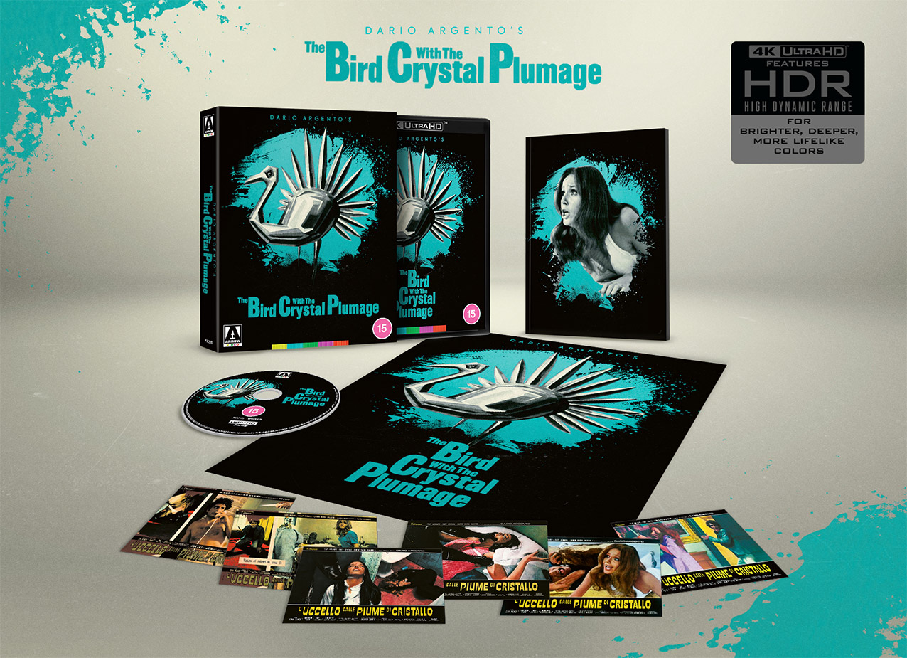 The Bird with the Crystal Plumage 4K UHD pack shot