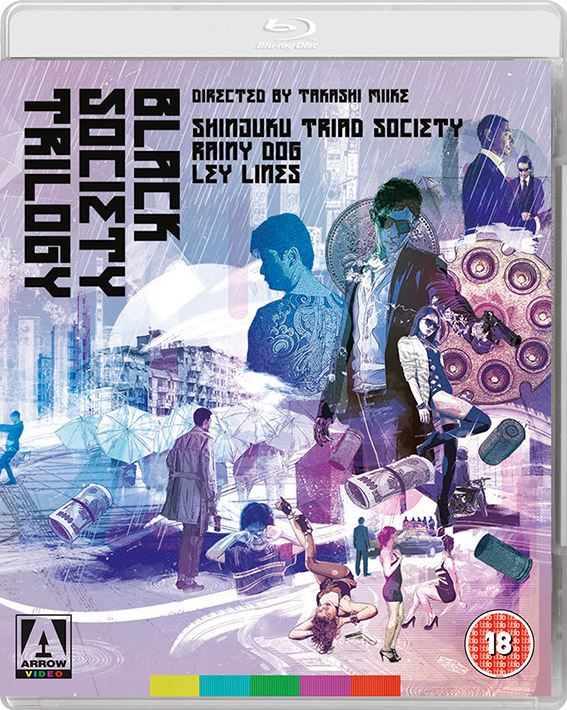 Takashi Miike's Black Society Trilogy dual format