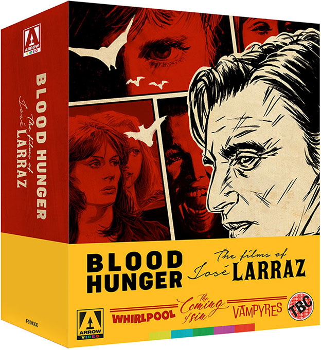 Blood Hunger: The Films of José Larraz Blu-ray cover art