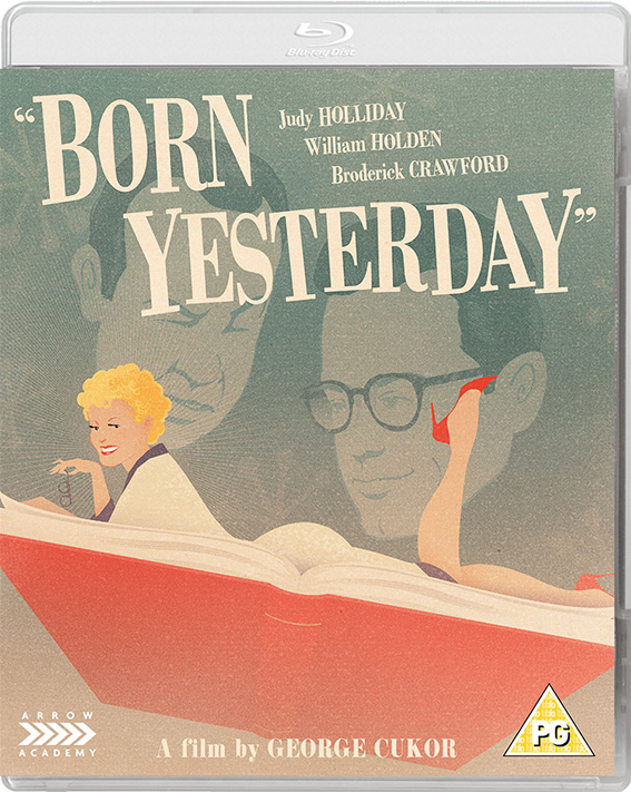 Born yesterday Blu-ray cover art