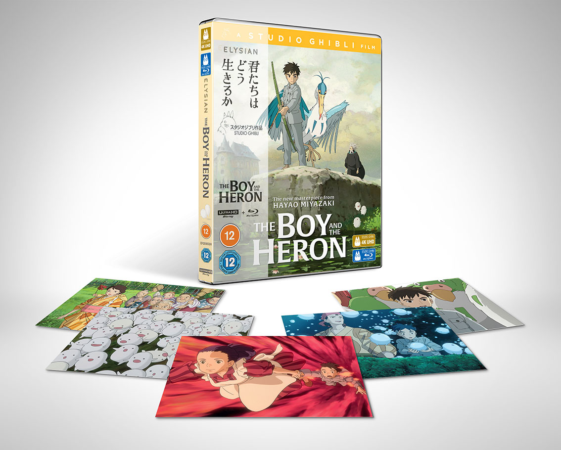 The Boy and the Heron UHD pack shot