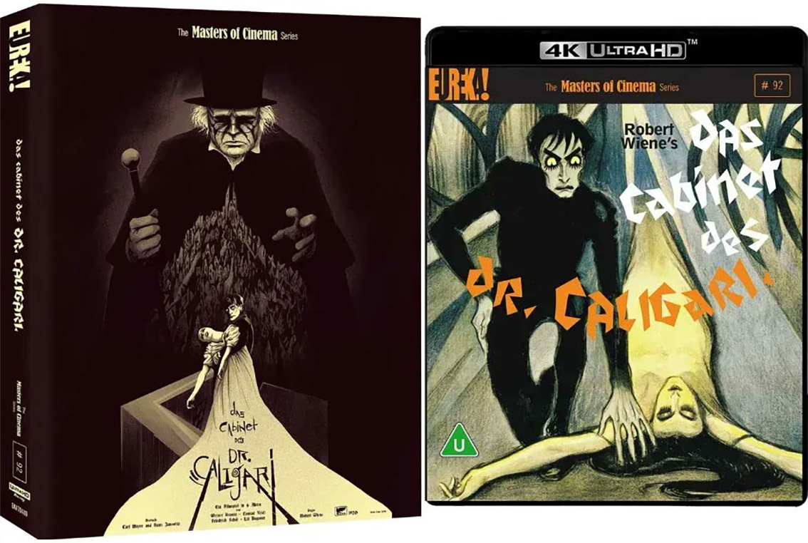 The Cabinet of Dr. Caligari UHD pack shot