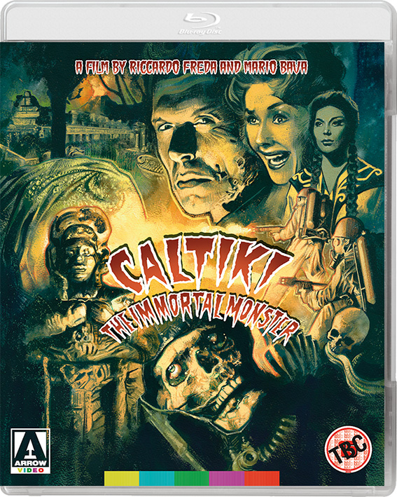 Caltiki: The Immortal Monster dual format cover