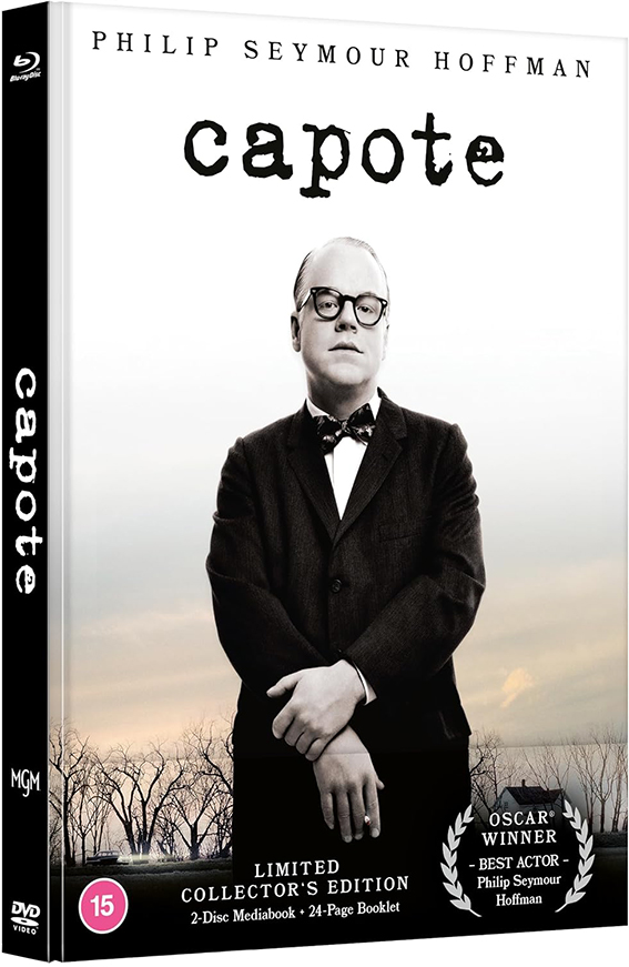 Capote Blu-ray/DVD Media Book cover art