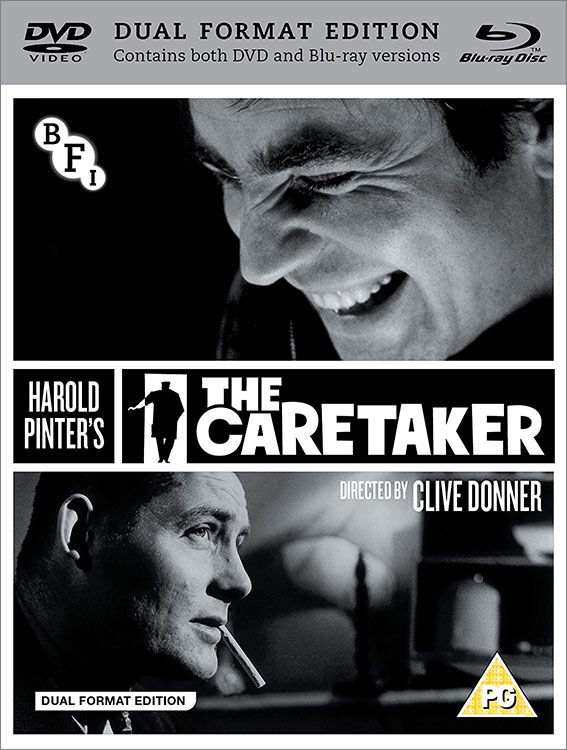 The caretaker dual format cover art