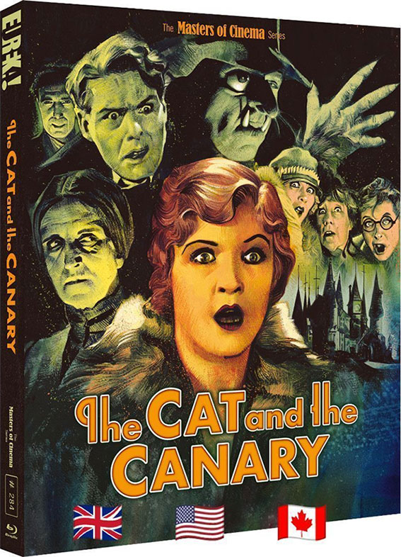 The Cat and the Canary Blu-ray cover art