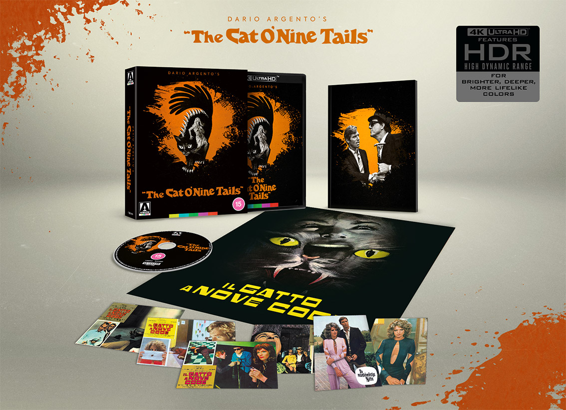 The Cat O' Nine Tales UHD pack shot