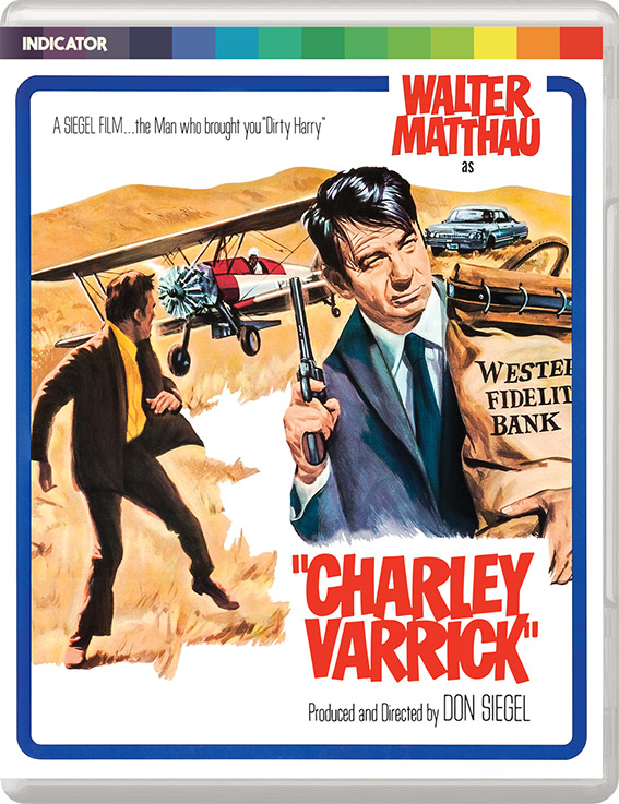 Charley Varrick Blu-ray cover