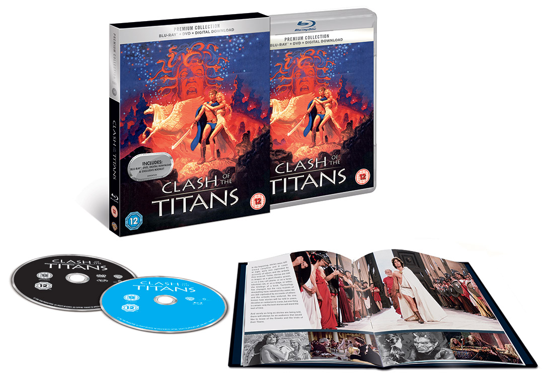 Clash of the Titans dual format pack shot