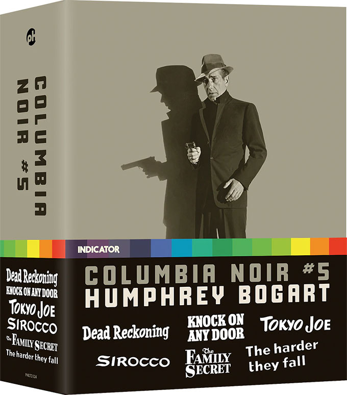 Columbia Noir #5: Humphrey Bogart Blu-ray cover art