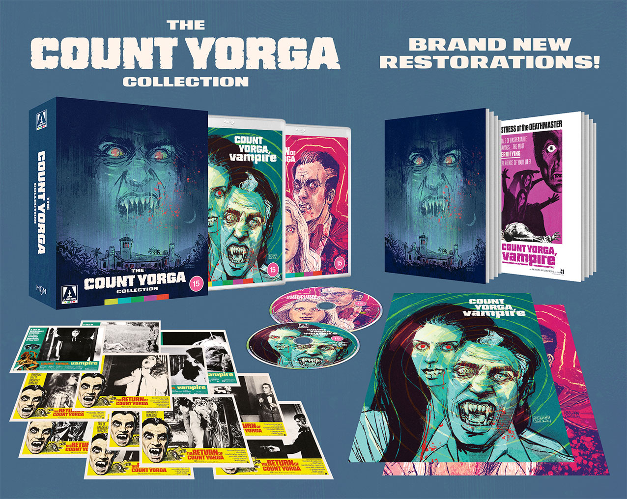 The Count Yorga Collection Blu-ray pack shot