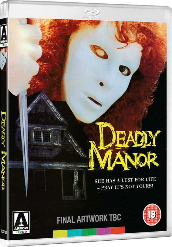 Deadly Manor Blu-ray temporary cover art
