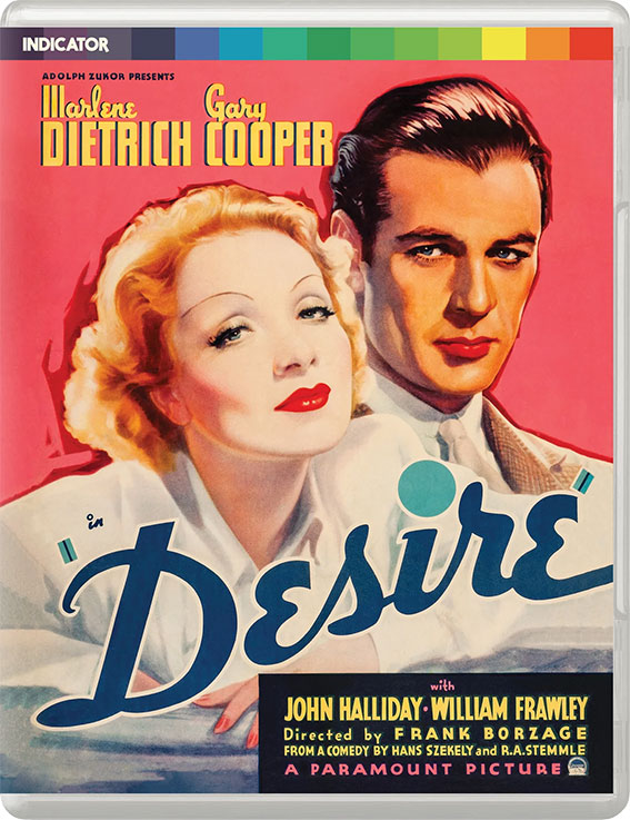 Desire Blu-ray cover art