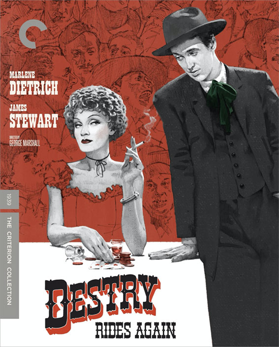 Destry Rides Again Blu-ray cover art