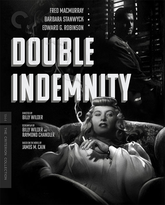 Double Indemnity Blu-ray cover art