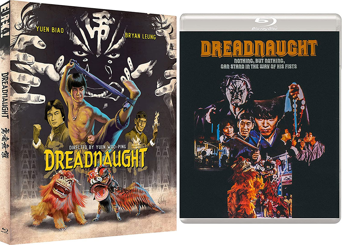 Dreadnaught Blu-ray cover art and slipcase