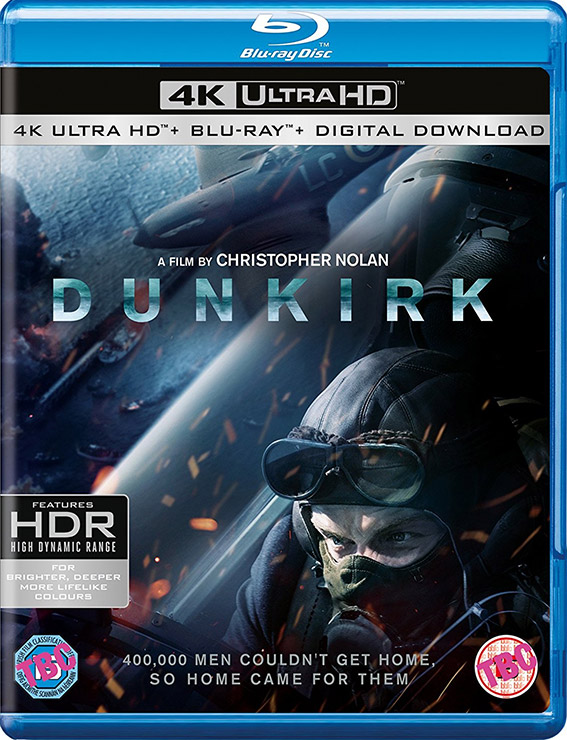 Dunkirk 4K Ultra-HD packshot