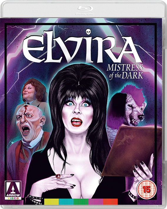 Elvira: Mistress of the Dark Blu-ray cover art