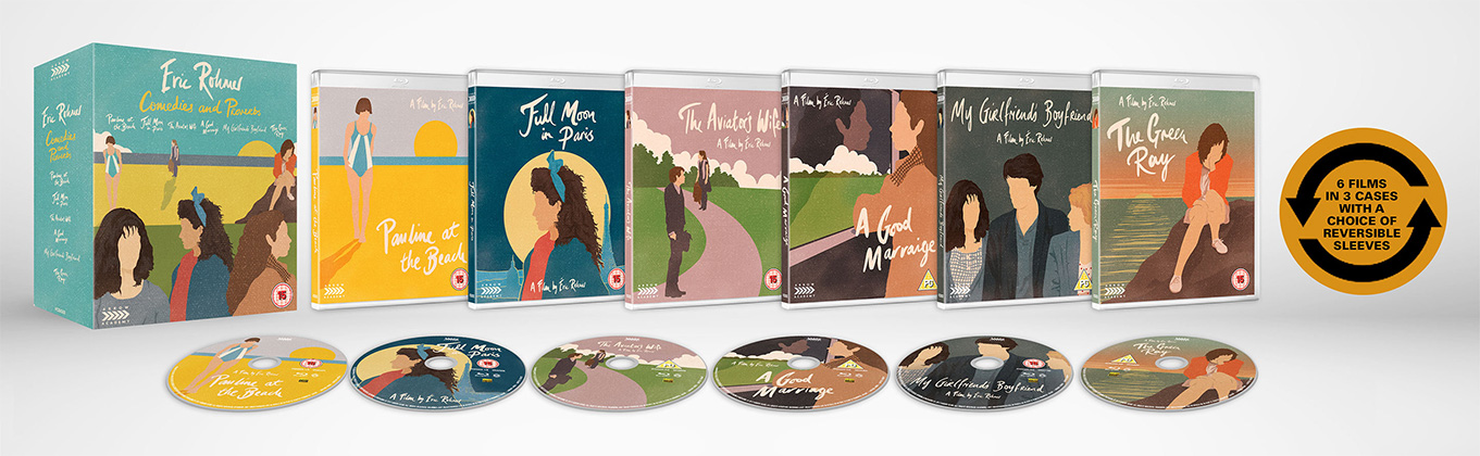 Eric Rohmer 100 - Comedies and Proverbs Blu-ray pack shot