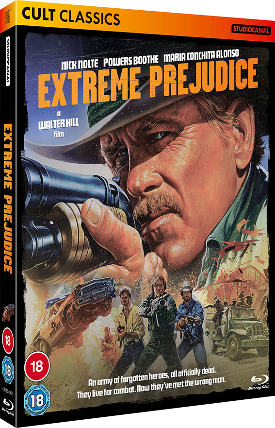 Extreme Prejudice Blu-ray cover