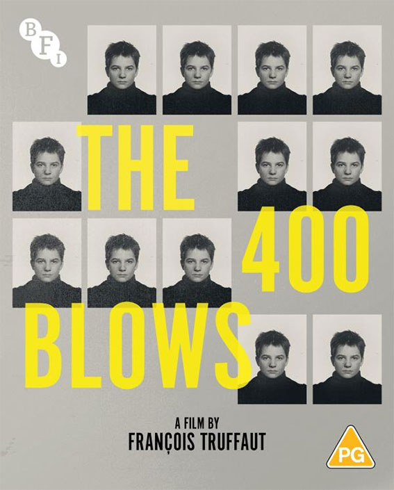The 400 Blows Blu-ray cover art