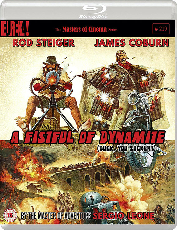 A Fistful of Dynamite Blu-ray cover art