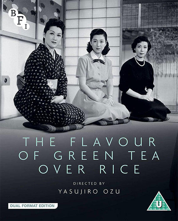 The Flavour of Green Tea Over Rice draft Blu-ray cover