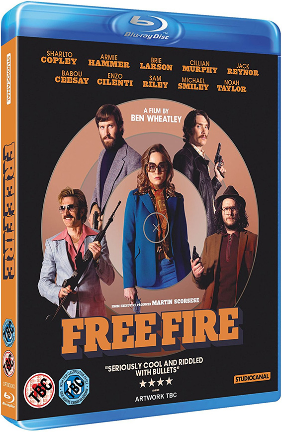 Free Fire Blu-ray cover