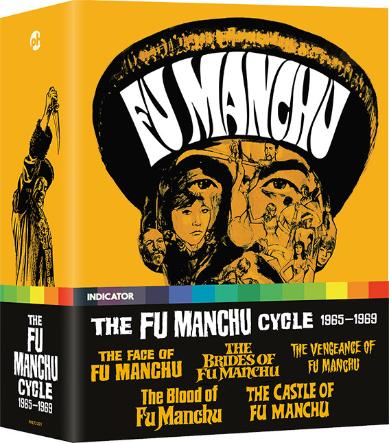 The Fu Manchu ycle 1965-1969 Blu-ray box art