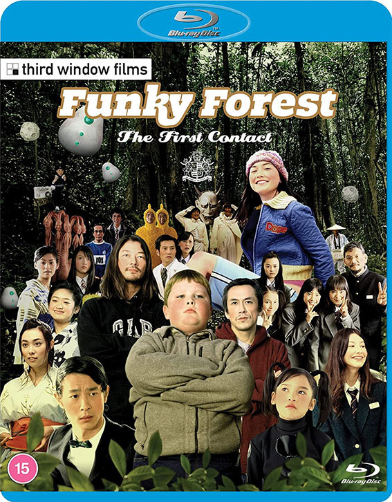 Funky Forest: The First Contact Blu-ray cover art