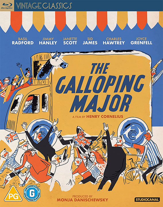 The Galloping Major Blu-ray cover art