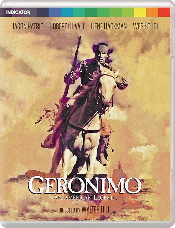 Geronimo: An American legend Blu-ray cover art