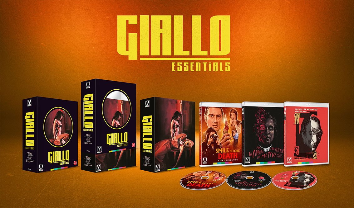 Giallo Essentials Blu-ray pack shot