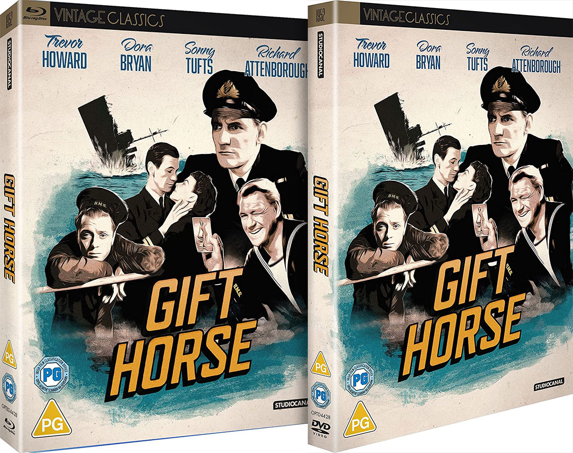Gift Horse Blu-ray and DVD cover art
