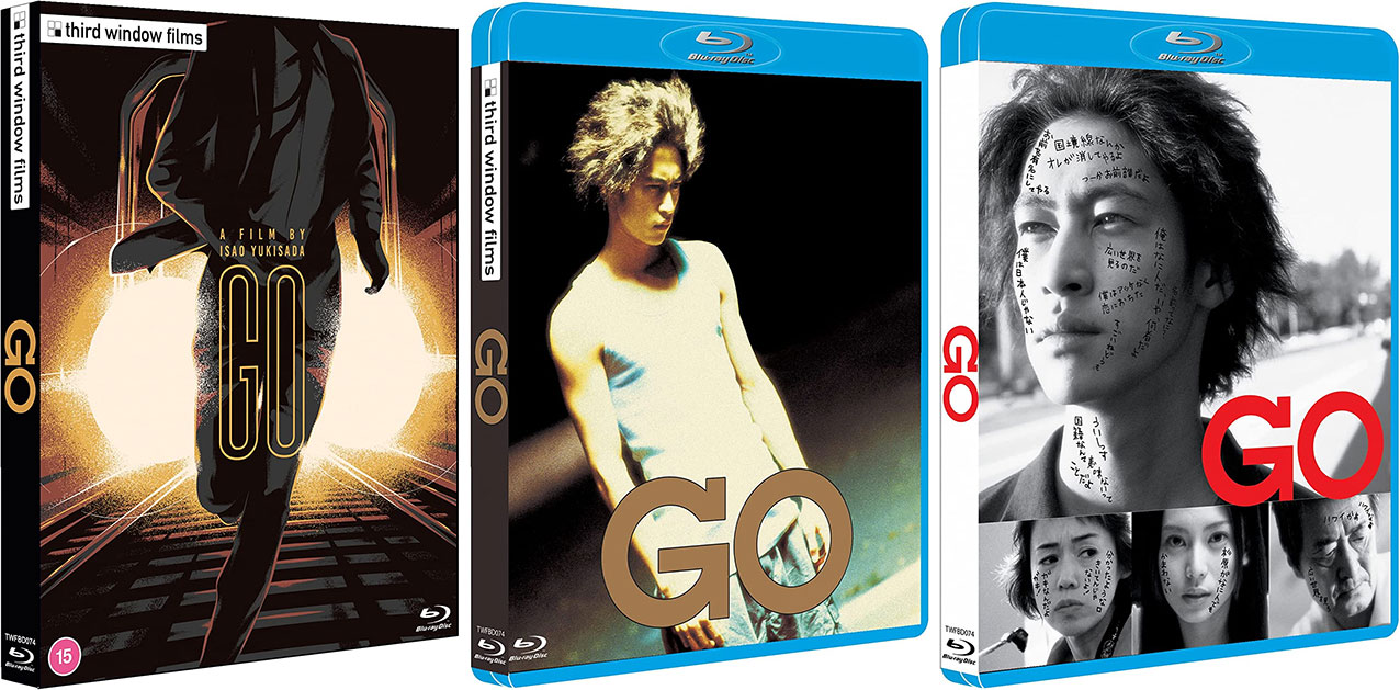 Go Blu-ray covers and sleeve