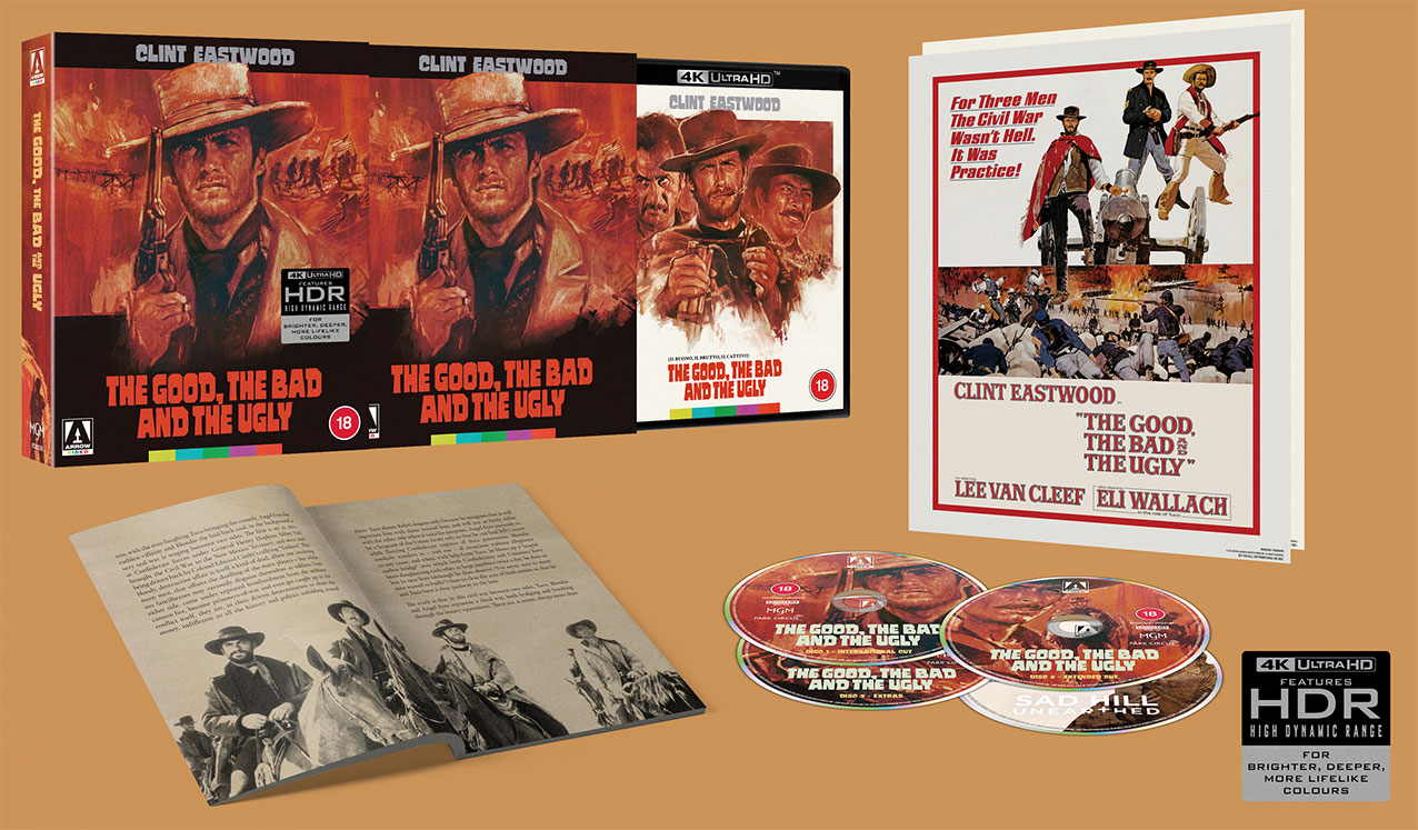 The Good, The Bad and The Ugly UHD pack shot